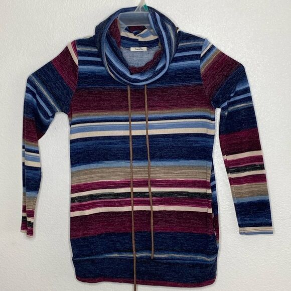 Twenty Ten Striped Pullover Sweater Size S. Made in USA - Picture 1 of 7
